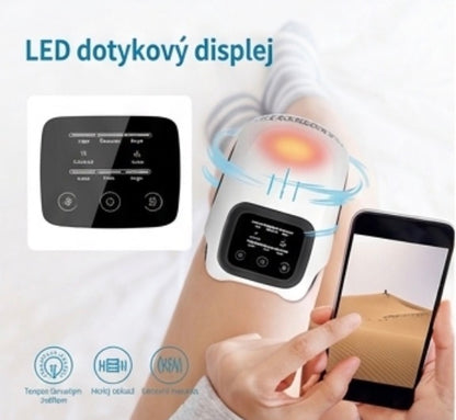 Inteligentní masážní přístroj na kolena s vyhříváním a vibracemi