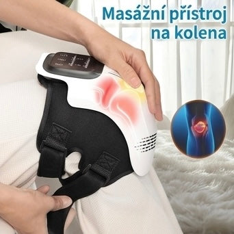 Inteligentní masážní přístroj na kolena s vyhříváním a vibracemi
